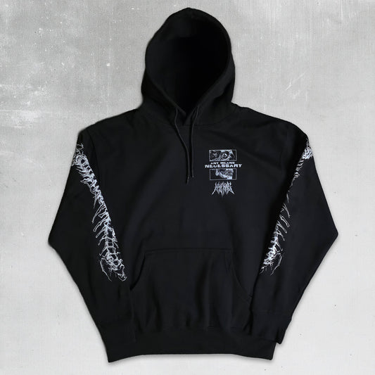 Are We Even Alive Pullover Hoodie Black