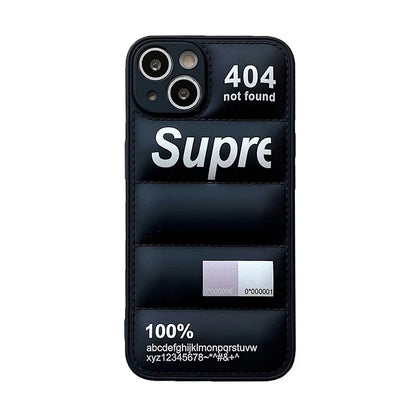 Jacket Puffer Case for iPhone 17 Pro Max 16 15 14 Plus 13 12 11 XR - Original Silicone Cover